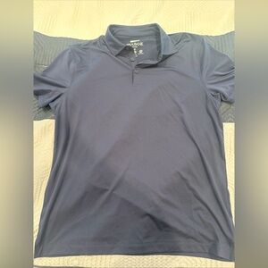 Jos. A. Bank Traveler Polo Shirt Tailored Fit Size M Navy Blue